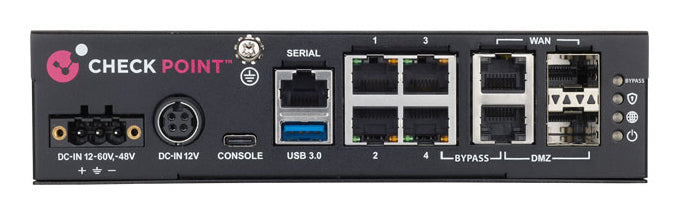 Check Point CPAP-SG1595R-SNBT | Quantum Rugged 1595R Industrial Firewall, Wired, 1-Year SNBT