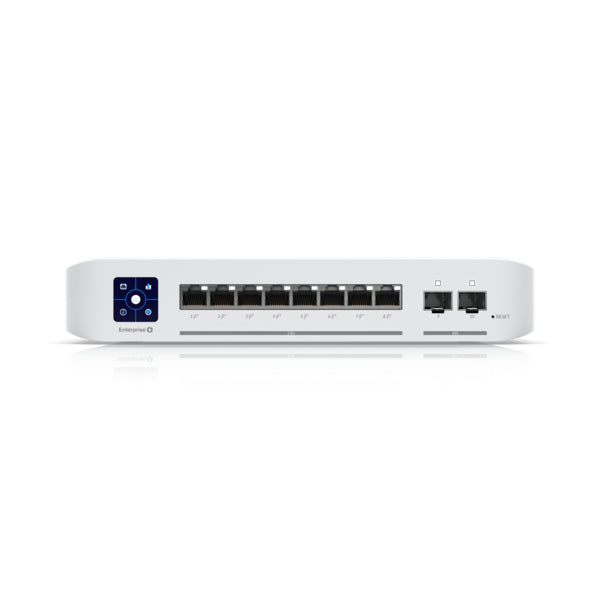Ubiquiti USW-Enterprise-8-POE | UniFi Enterprise 8-Port 2.5G PoE Switch, Managed L3, 240V