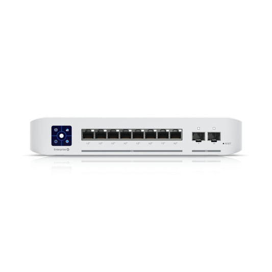 Ubiquiti USW-Enterprise-8-POE | UniFi Enterprise 8-Port 2.5G PoE Switch, Managed L3, 240V