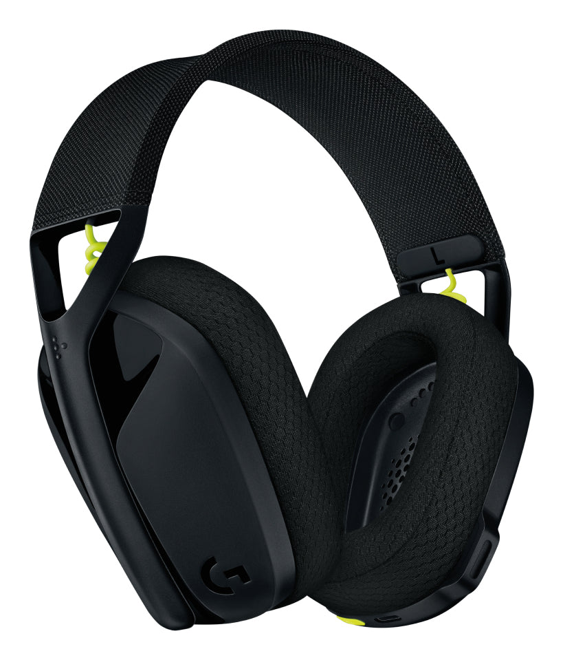 Logitech 981-001051 | G435 Wireless Gaming Headset, Bluetooth, Black/Yellow, Lightweight
