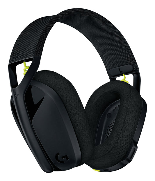 Logitech 981-001051 | G435 Wireless Gaming Headset, Bluetooth, Black/Yellow, Lightweight
