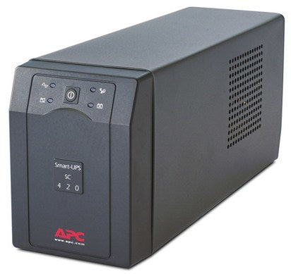 APC SC420I | Smart-UPS Line-Interactive 0.42 kVA, 260 W, 4 AC Outlets, 240V