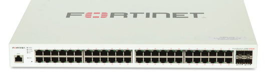 Fortinet FS-248E-FPOE | 48x GE RJ45, 4x GE SFP, 740W PoE+, FortiSwitch FS-248E-FPOE