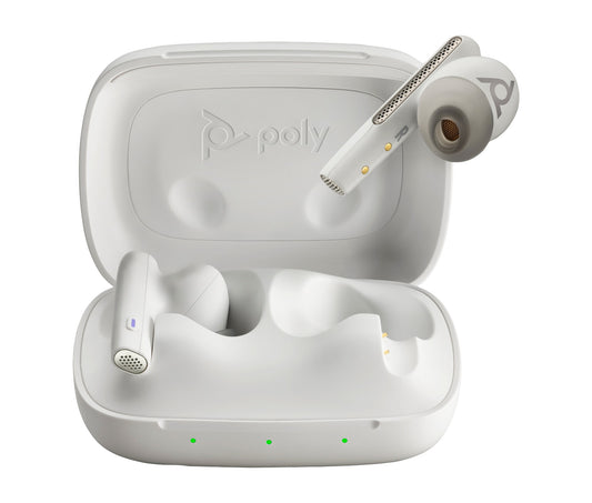 HP 8L582AA | Poly Voyager Free 60 UC, White, Basic Charge Case