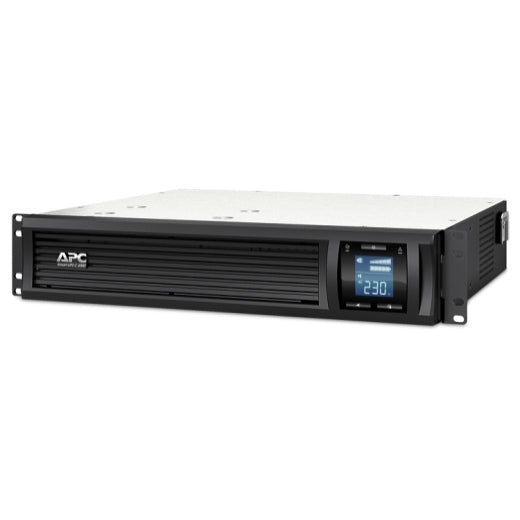 APC SMC2000I-2U | 2000VA Rackmount 2U Line Interactive UPS, 230V, 6x IEC C13, USB & Serial Ports, AVR, Graphic LCD