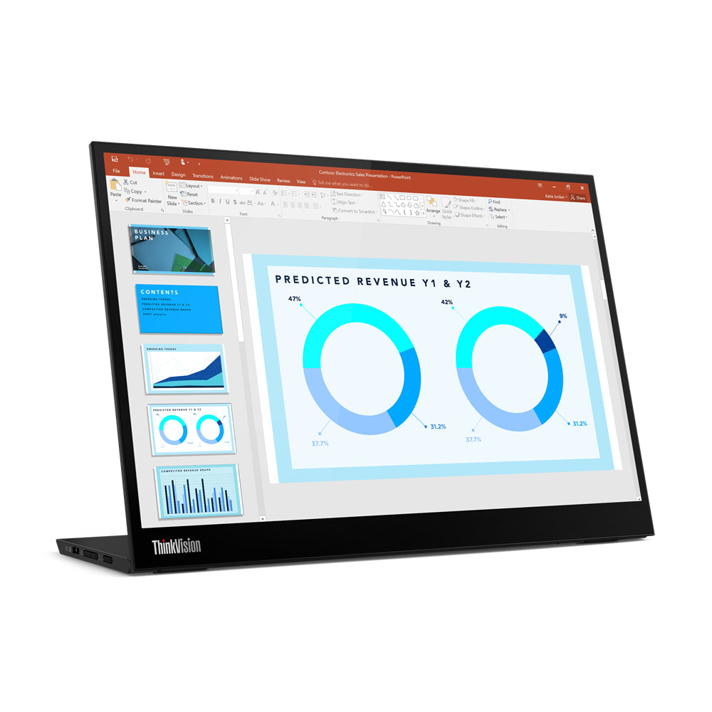 Lenovo 63AAUAR6AU | ThinkVision M14d LED Display, 14" 2.2K, 2240 x 1400