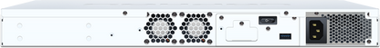 Rear view of Sophos XGS 3300 security appliance with hexagonal mesh fans and ports