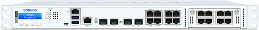 Sophos XGS 3300 XG3CTCHAU white firewall rear with Ethernet ports USB AU power