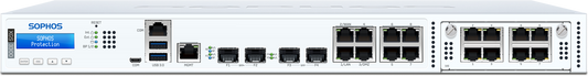 Sophos XGS 3300 XG3CTCHAU security appliance rear with ethernet ports
