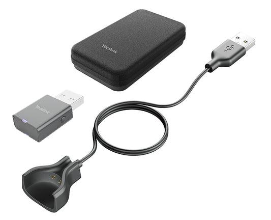 Yealink 1208650 | Headset Accessory Kit for WH63/67 with USB Type-A Charging