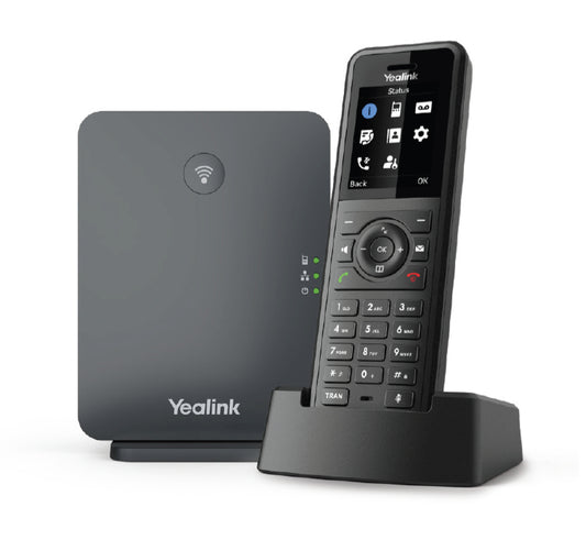 Yealink W77P | IP Phone, Black, TFT Display, High-Quality Voice Communication