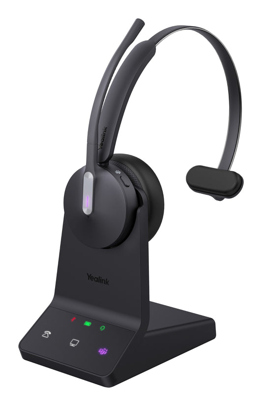 Yealink 1208671 | WH64 Mono Teams Headset, Wireless, AU Plug