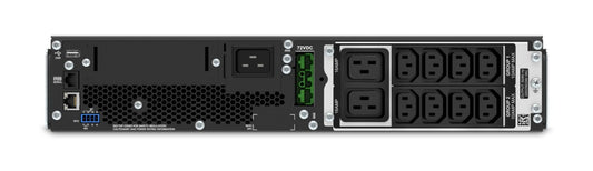 APC SRT3000RMXLI | Smart-UPS On-Line 3000VA, 8x C13 & 2x C19, Rackmount, 240V