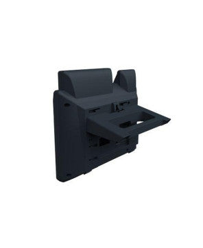 Yealink TSP-T31G black plastic wall-mounted shelf unit slanted open-front
