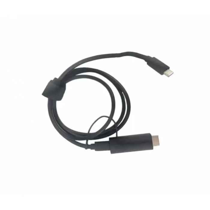 Yealink CB-MTOUCH-USBC 1.2m black USB-C to HDMI coiled cable with sleeve