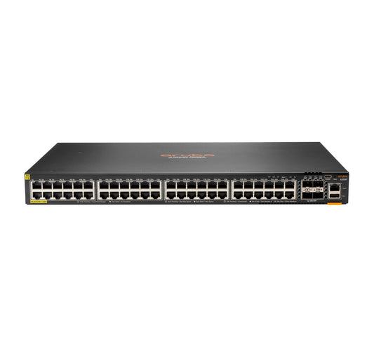 Aruba S0M85A#ABG | CX 6200F 48 x 1GbE PoE+ Ports, 4xSFP Uplinks, 740W, 1U Switch