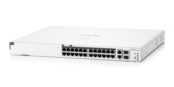Aruba Instant On JL807A | 1960 24G 20p Class4 4p Class6 PoE 2XGT 2SFP+ 370W Managed Switch