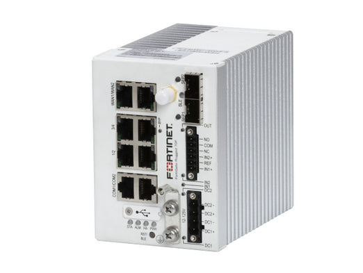 Fortinet FGR-70F | 8 Gbit/s Firewall, 4x GE LAN, 2x GE WAN, 2x SFP, IP40 Rugged