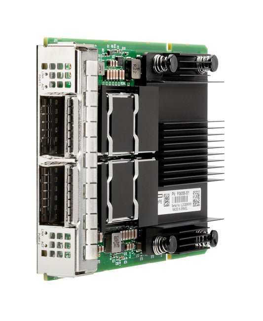 HPE P31348-B21 | MCX653436A-HDAI Transceiver, InfiniBand HDR/Ethernet 200Gb 2-port QSFP56 PCIe4 x16 OCP3 Adapter