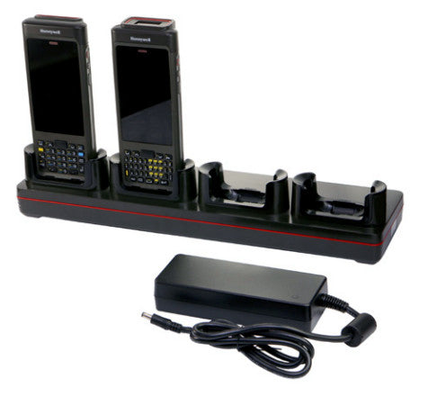Honeywell CN80-CB-CNV-0 | Mobile Device Charger, Quad Bay Dock for CN80, Indoor Use