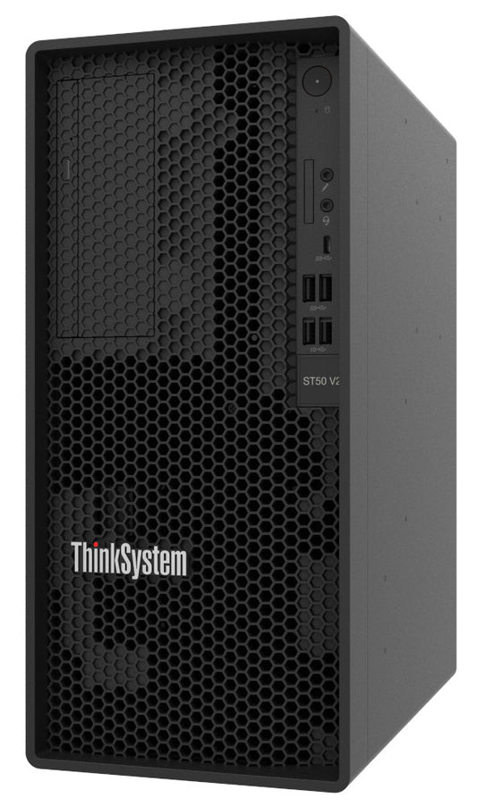 Lenovo 7D8JA00KAU | ThinkSystem ST50 V2 Server, Xeon E-2356G, 16GB DDR4, 300W