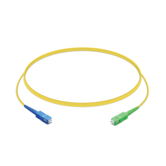 Ubiquiti UF-SM-PATCH-UPC-APC | UFiber 1.5 m SC/UPC-SC/APC Single-Mode Patch Cable, Yellow