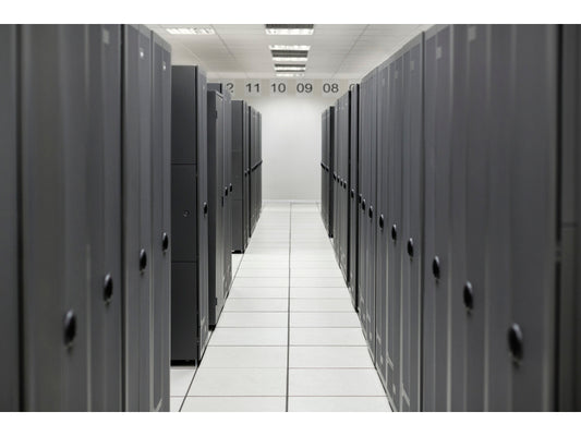 HPE ProLiant DL385 Gen11 data center with server rack corridor