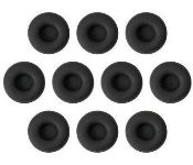 Jabra 14101-61 Engage Ear Cushion Blk 10Pcs Stereo Mono Hs