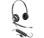 Poly 203478-01 EncorePro 725, Over-the head, Stereo, Noise-Canceling