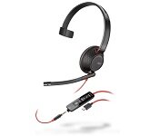 Poly 207587-01 Blackwire 5210 Series, Monaural, USB-C Headset