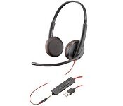 Poly 209747-201 Blackwire C3225 Uc Stereo Usb-A & 3.5Mm Corded Headset