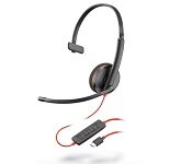 Poly 209748-101 Blackwire 3210 Series, USB-C Corded UC Headset
