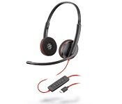 Poly 209749-101 Blackwire 3220 Series, USB-C Corded UC Headset