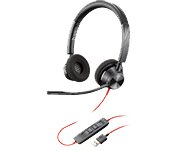 Poly 214012-01 Blackwire 3320, BW3320-M USB-A