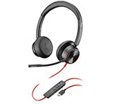 Poly 214409-01 Blackwire 8225 Microsoft Teams Usb-C Corded Headset