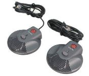 Poly 2215-07155-001 Soundstation Ip 6000/Vtx 1000 Expansion Microphone Kit W/ 2X Mic & 2X 2.1M Cables