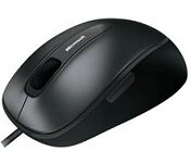 Microsoft 4FD-00027 MICROSOFT WIRED COMFORT 4500 SERIES USB OPTICAL MOUSE - RETAIL BOX (BLACK)