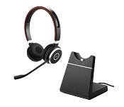 Jabra 6599-823-499 Evolve 65+ UC Stereo With Charging Stand