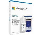 Microsoft 6GQ-01143 MICROSOFT 365 FAMILY WIN/MAC, RETAIL BOX, 1 YEAR SUBSCRIPTION, P6