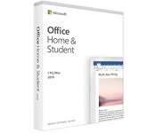Microsoft 79G-05142 MICROSOFT OFFICE 2019 HOME & STUDENT MAC/WIN, NO DVD RETAIL BOX, P6 PACKAGING