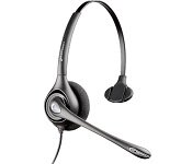 Poly 87128-01 SupraPlus Wideband Contact Center Headset, Monaural, Hearing Aid Compatible