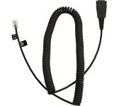 Jabra 6/01/8800 Cord Qd To Modular Rj Extension Coiled Cord Yealink