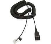 Jabra 8800-01-94 Cord With Qd To Special-Plug Rj45 Coiled 0 5 - 2 Meter For Siemens Open Stage