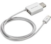 Poly 88852-02 2-in-1 Charging Cable, White