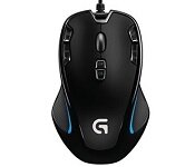 Logitech 910-004347 G300S Optical Gaming Mouse9 Progammable Controls -2Yr Wty