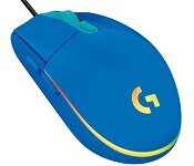 Logitech 910-005792 G203 Wired Lightsync Gaming Mouse Blue 2Yr Wty