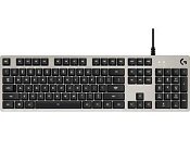 Logitech 920-008477 G413 Mechanical Gaming Keyboard Romer G Switch Gaming Keycaps Silver - 2Yr Wty