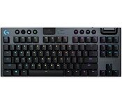 Logitech 920-009512 G915 Tkl Lightspeed Wireless Rgb Mechanical Gaming Keyboard Linear Black - 2 Yr