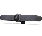 Logitech 960-001315 Rally Bar All In One 4K Ultra Hd Video Barbuilt In Speaker & Micgraphite-2Yr Wt
