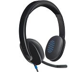 Logitech 981-000482 H540 Wired Usb Stereoheadset Noise Cancelling Mic 2 Yr Wty
